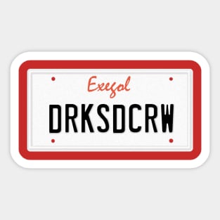 DRKSDCRW Sticker